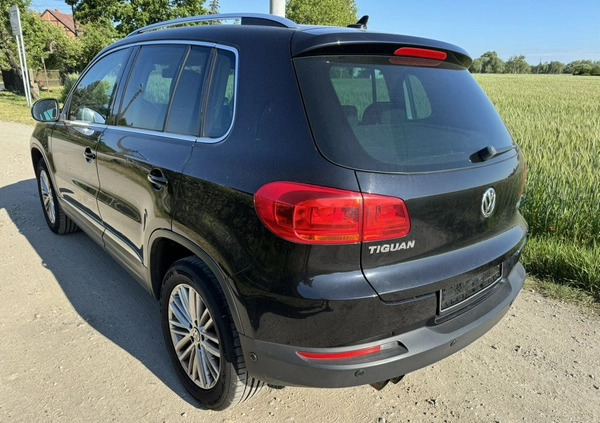 Volkswagen Tiguan cena 38700 przebieg: 112901, rok produkcji 2013 z Stęszew małe 106
